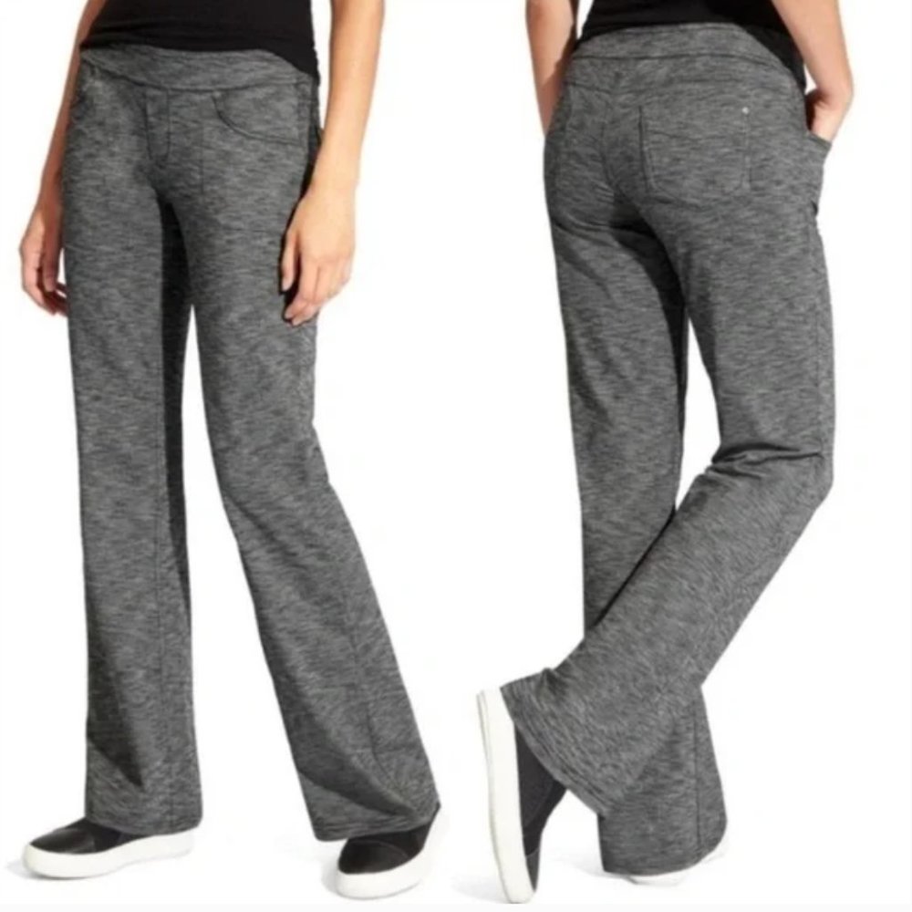 Athleta Classic Bettona Yoga Pants MARL Large Tall L LT